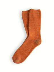 WOOL COLLECTION Recycled Orange Socks