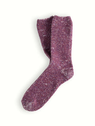 WOOL COLLECTION Recycled Purple Socks