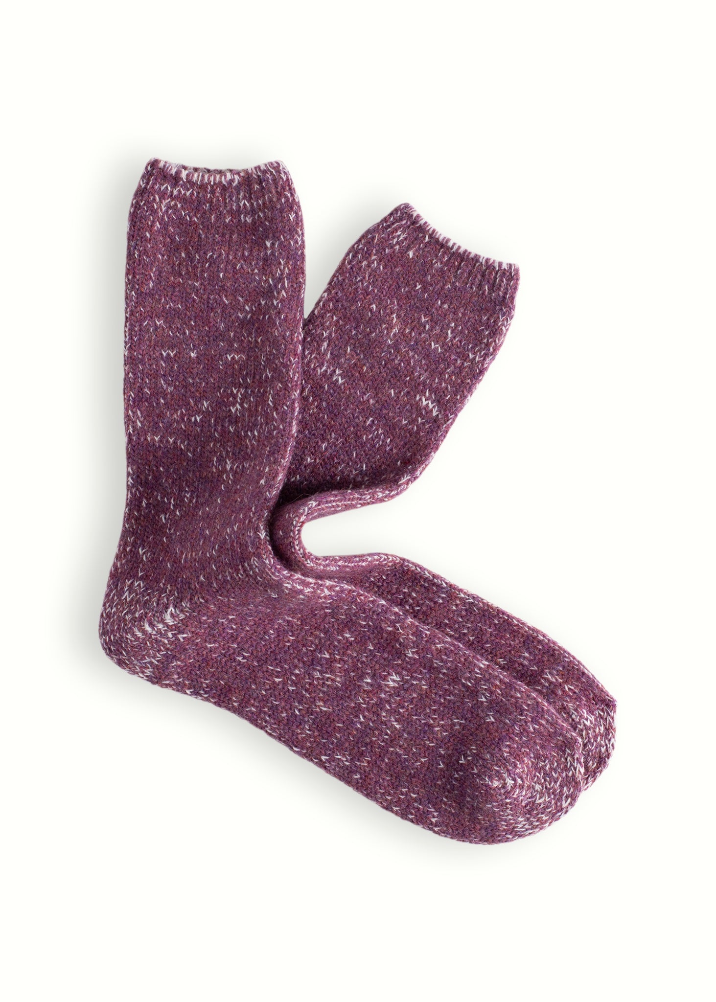 Thunders Love Wool Recycled Purple Socks