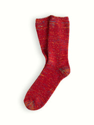 WOOL COLLECTION Recycled Red Socks