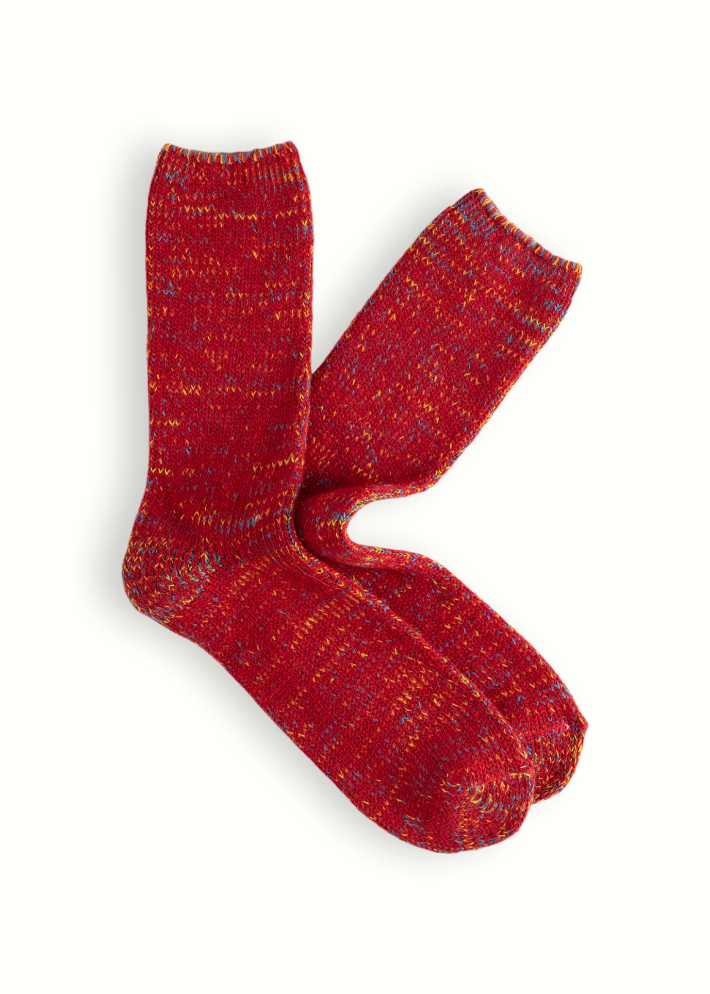 Thunders Love Wool Recycled Red Socks
