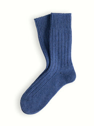 SOFT WOOL COLLECTION Blue Socks