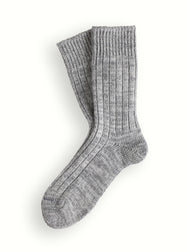 SOFT WOOL COLLECTION Grey Mix Socks