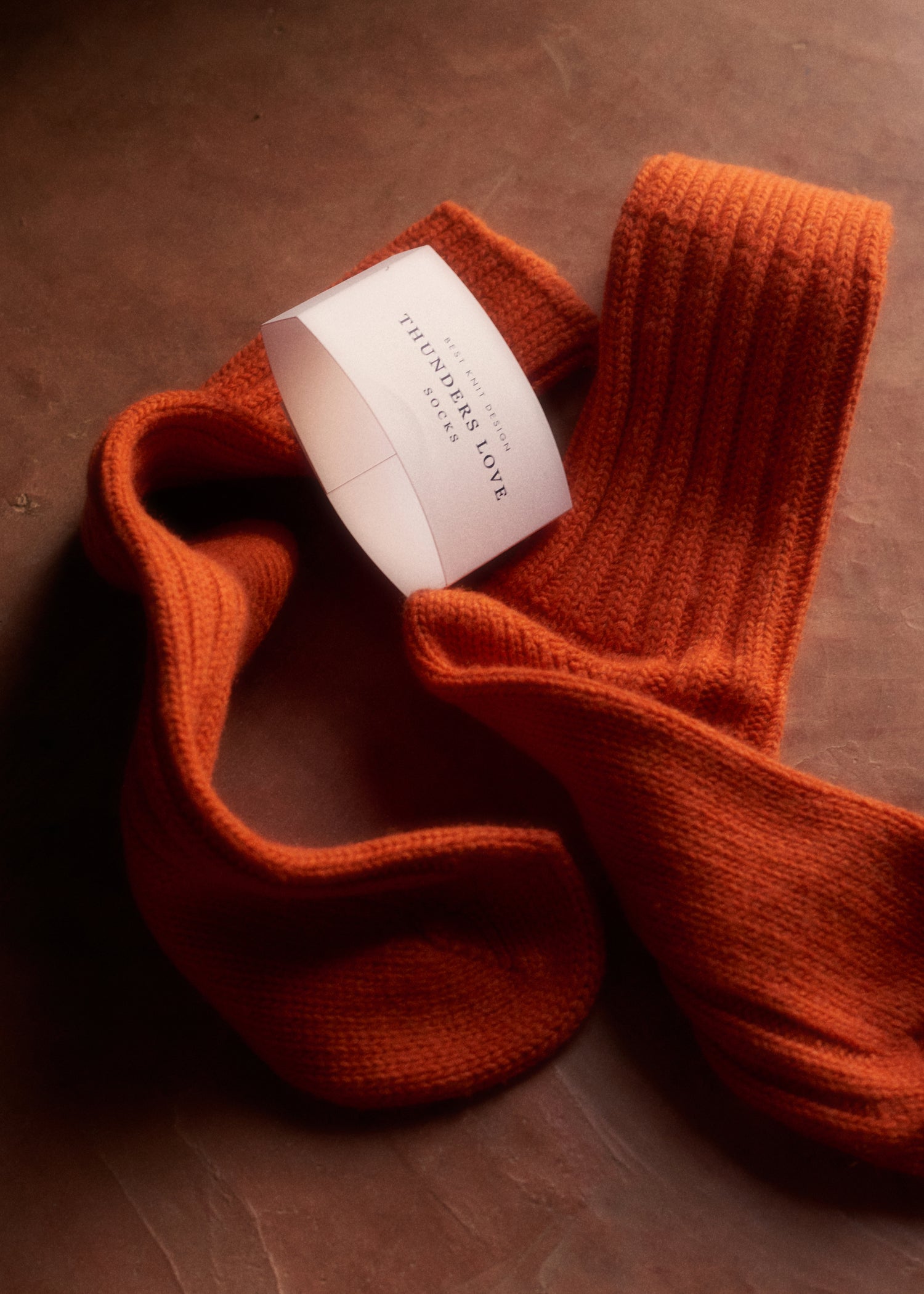 Thunders Love WOOL COLLECTION Solid Orange Socks – Thunders Love | Socks