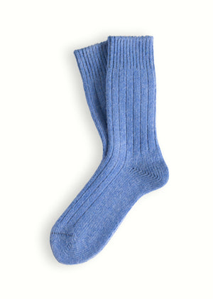 SOFT WOOL COLLECTION Sky Blue Socks