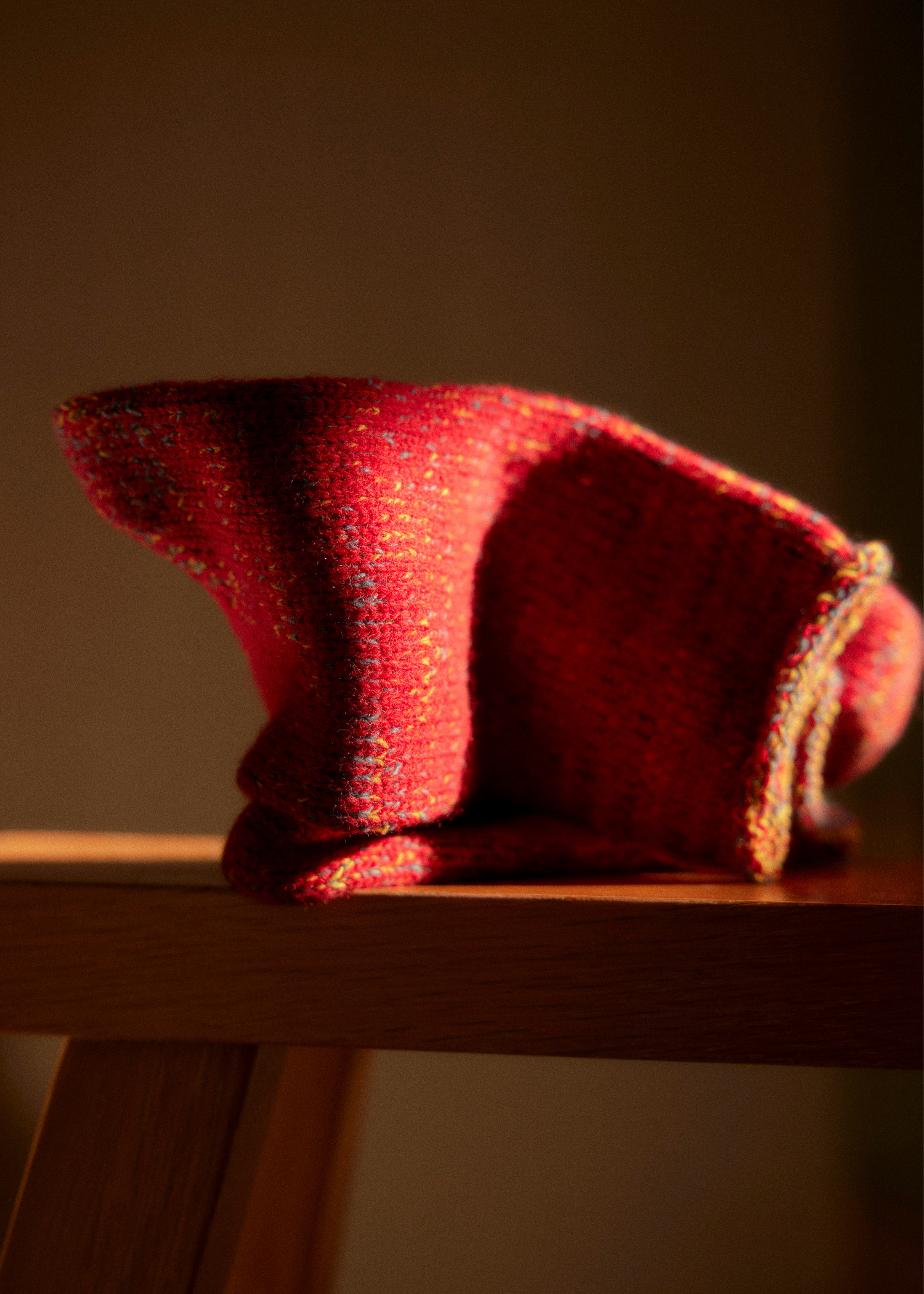 WOOL COLLECTION Recycled Red Socks