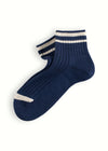WORKSHOP COLLECTION Cotton Navy Socks