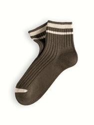 WORKSHOP COLLECTION Cotton Olive Socks