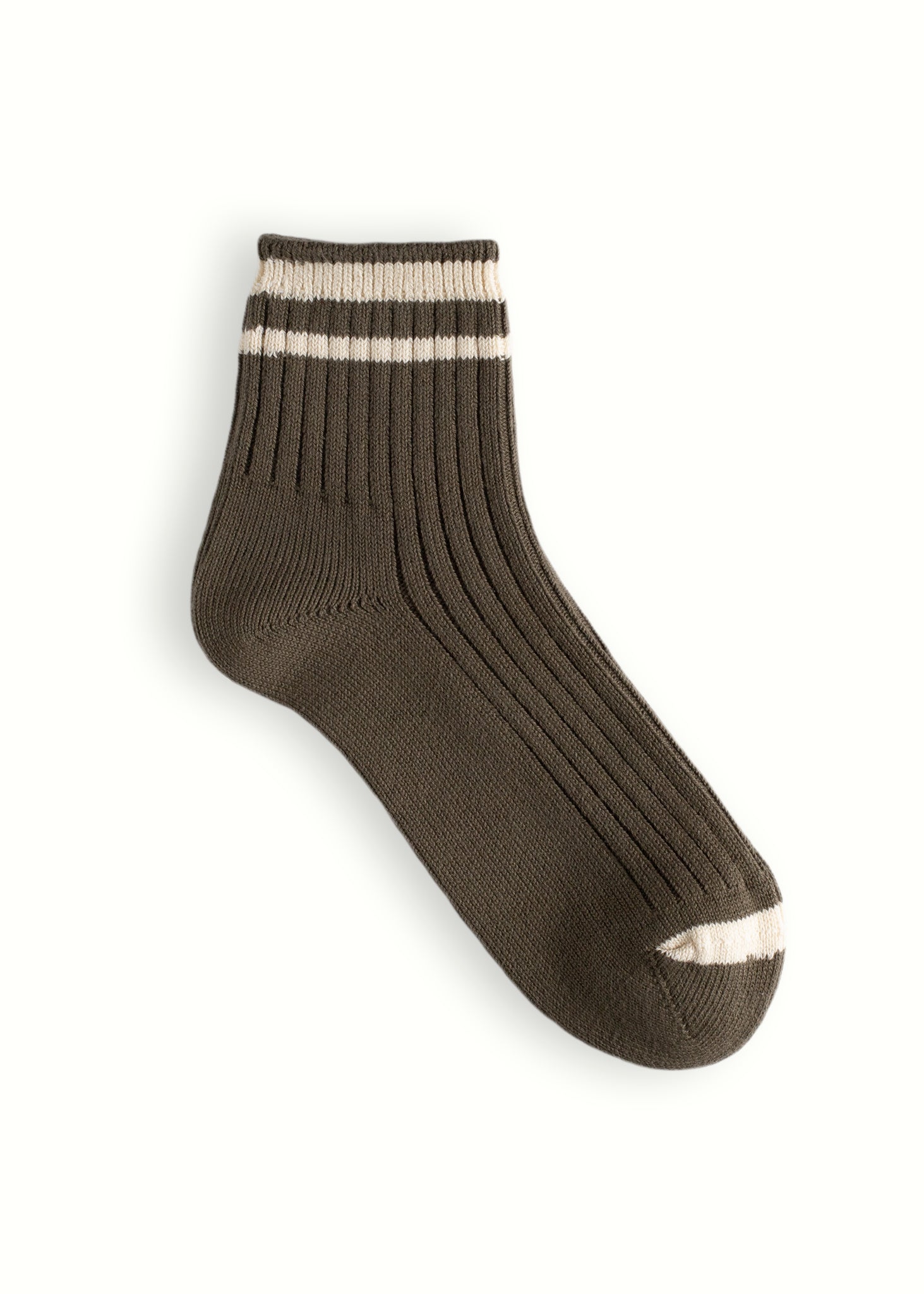 WORKSHOP COLLECTION Cotton Olive Socks