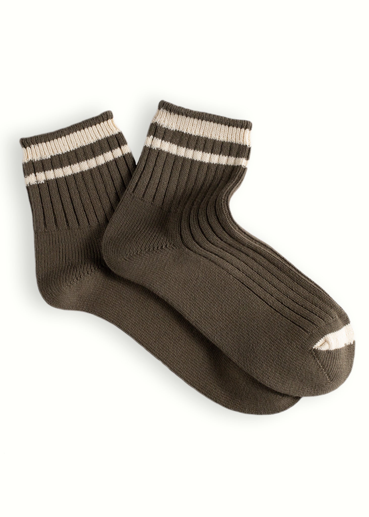 WORKSHOP COLLECTION Cotton Olive Socks