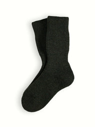 OUTDOOR COLLECTION Recycled Wool Army Green Socks