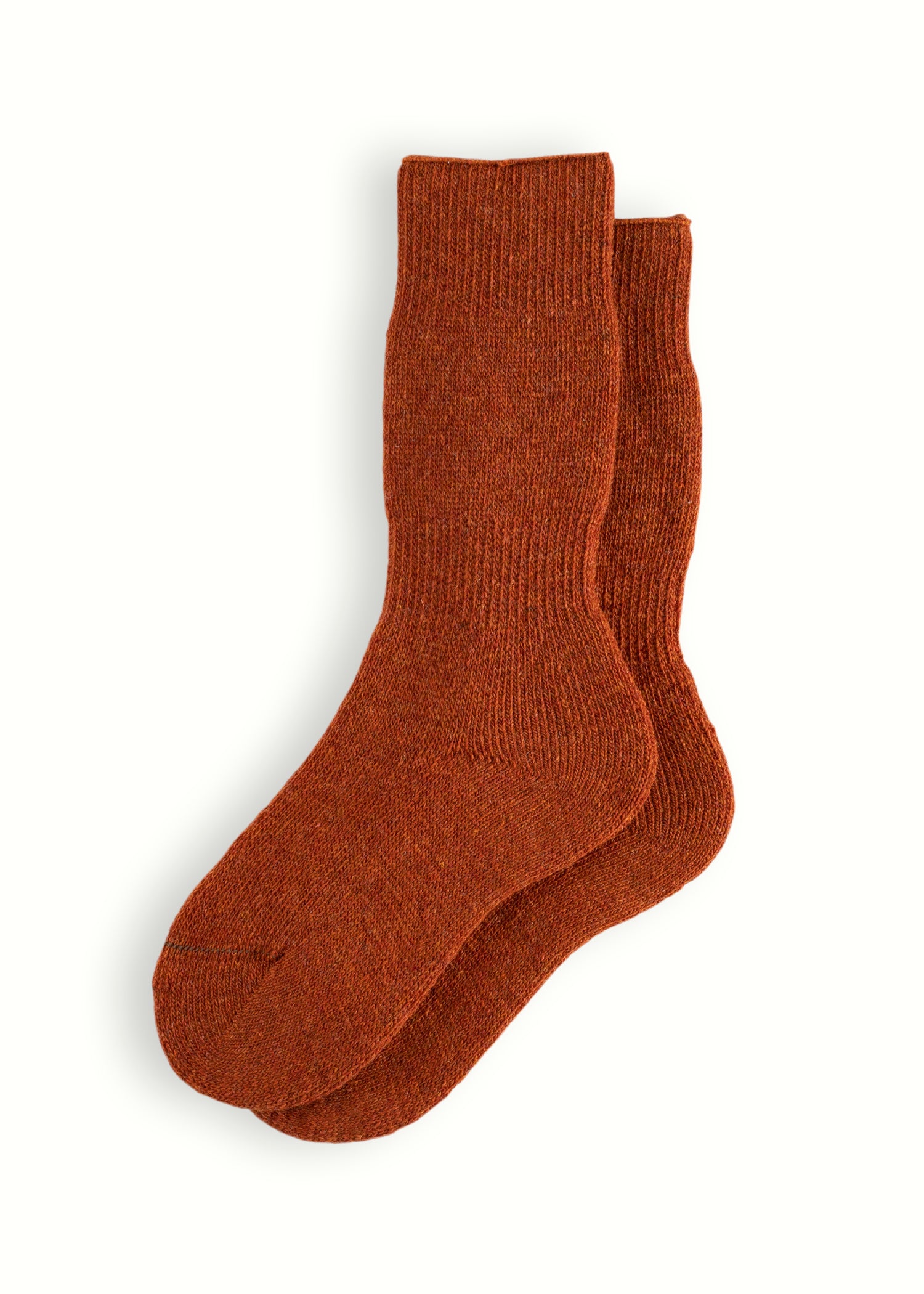 OUTDOOR COLLECTION Recycled Wool Orange Socks