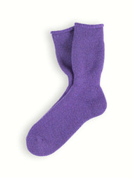 OUTDOOR COLLECTION Recycled Wool Lavender Socks