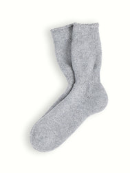 OUTDOOR COLLECTION Recycled Wool Light Grey Socks