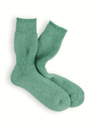 OUTDOOR COLLECTION Recycled Wool Water Green Socks