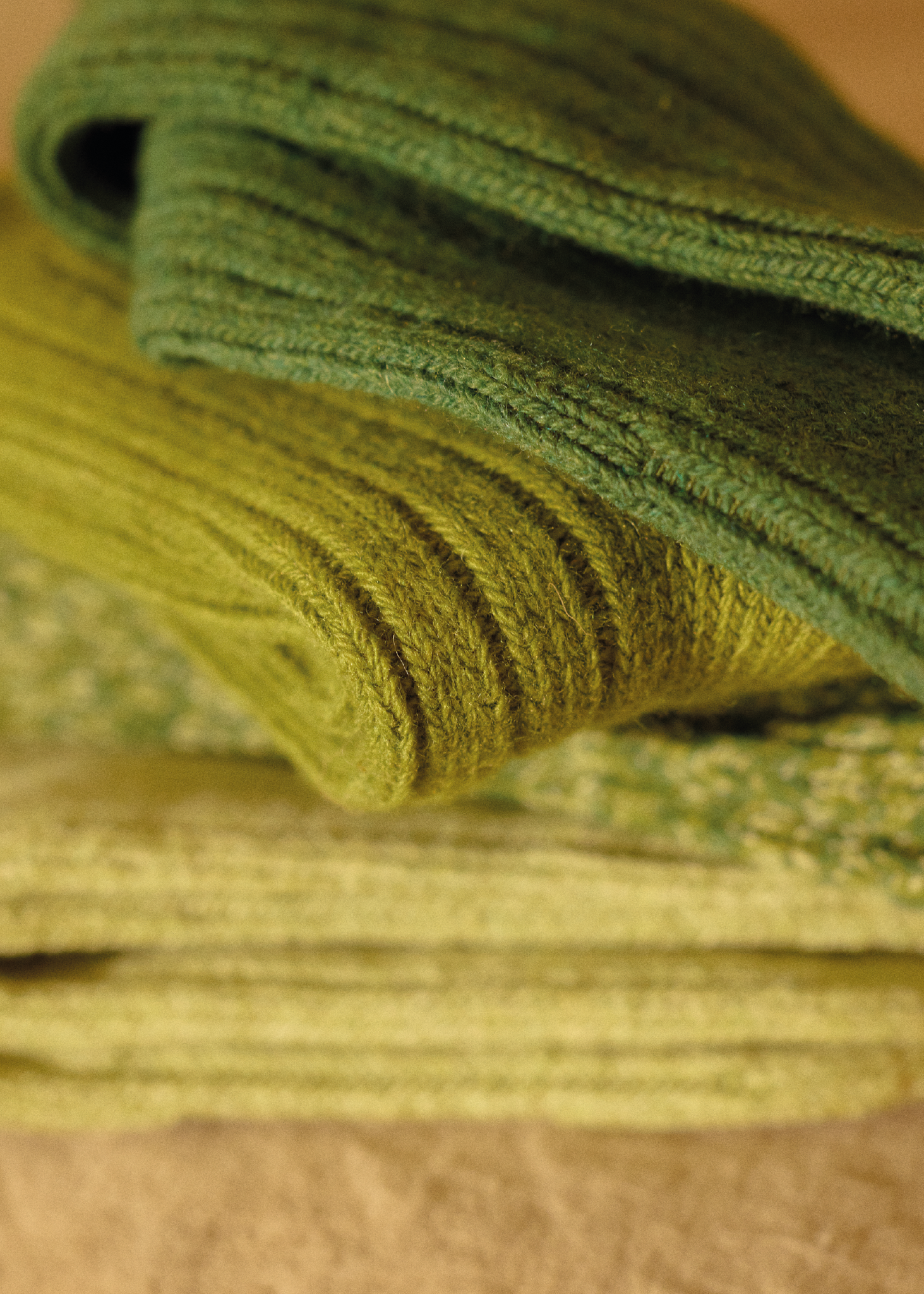 SOFT  WOOL COLLECTION Mint Green Socks