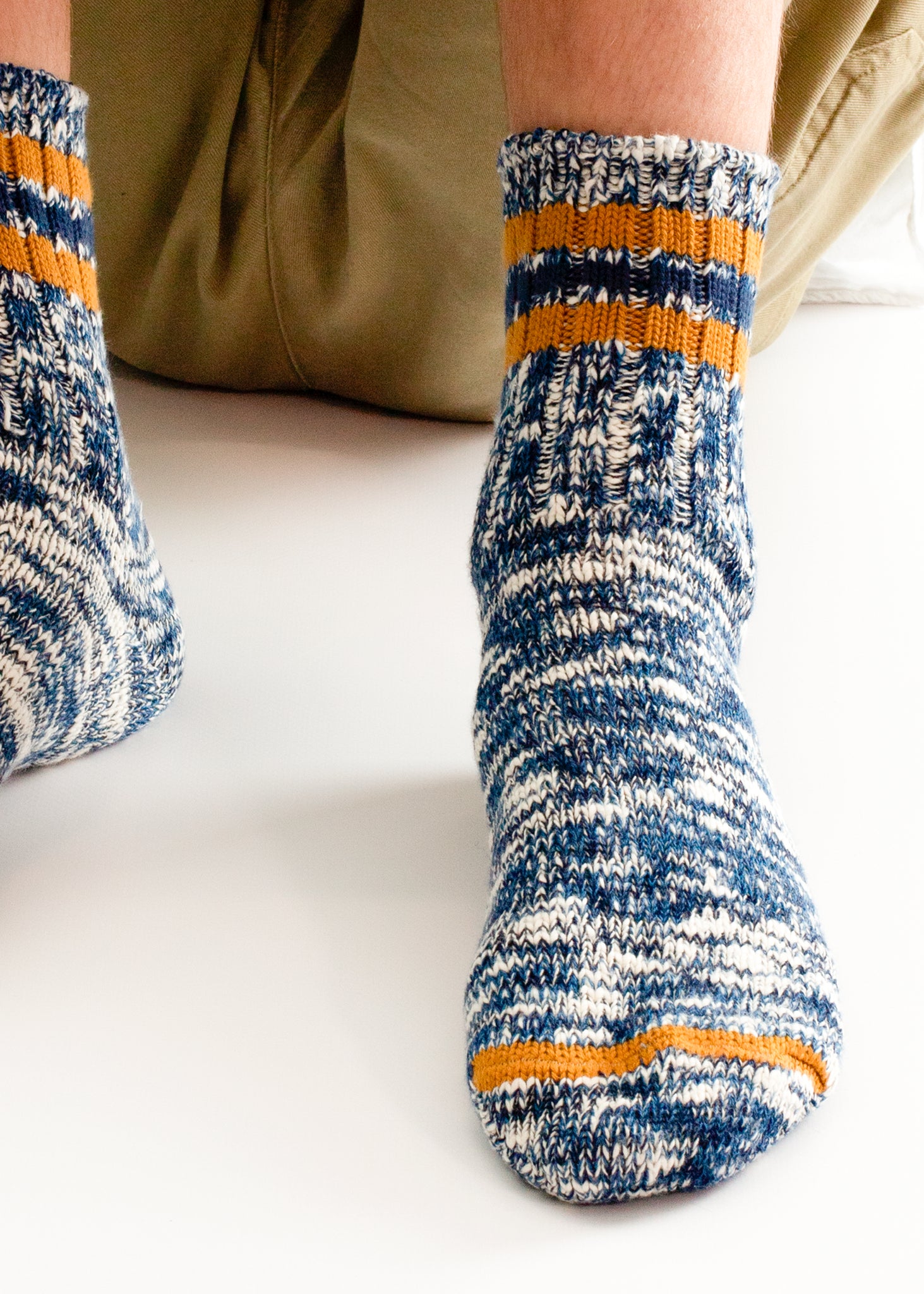 Thunders Love Athletic Blue Socks