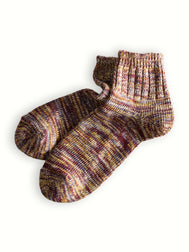 BLEND COLLECTION Brown Short Socks