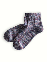 BLEND COLLECTION Purple/Blue Short Socks