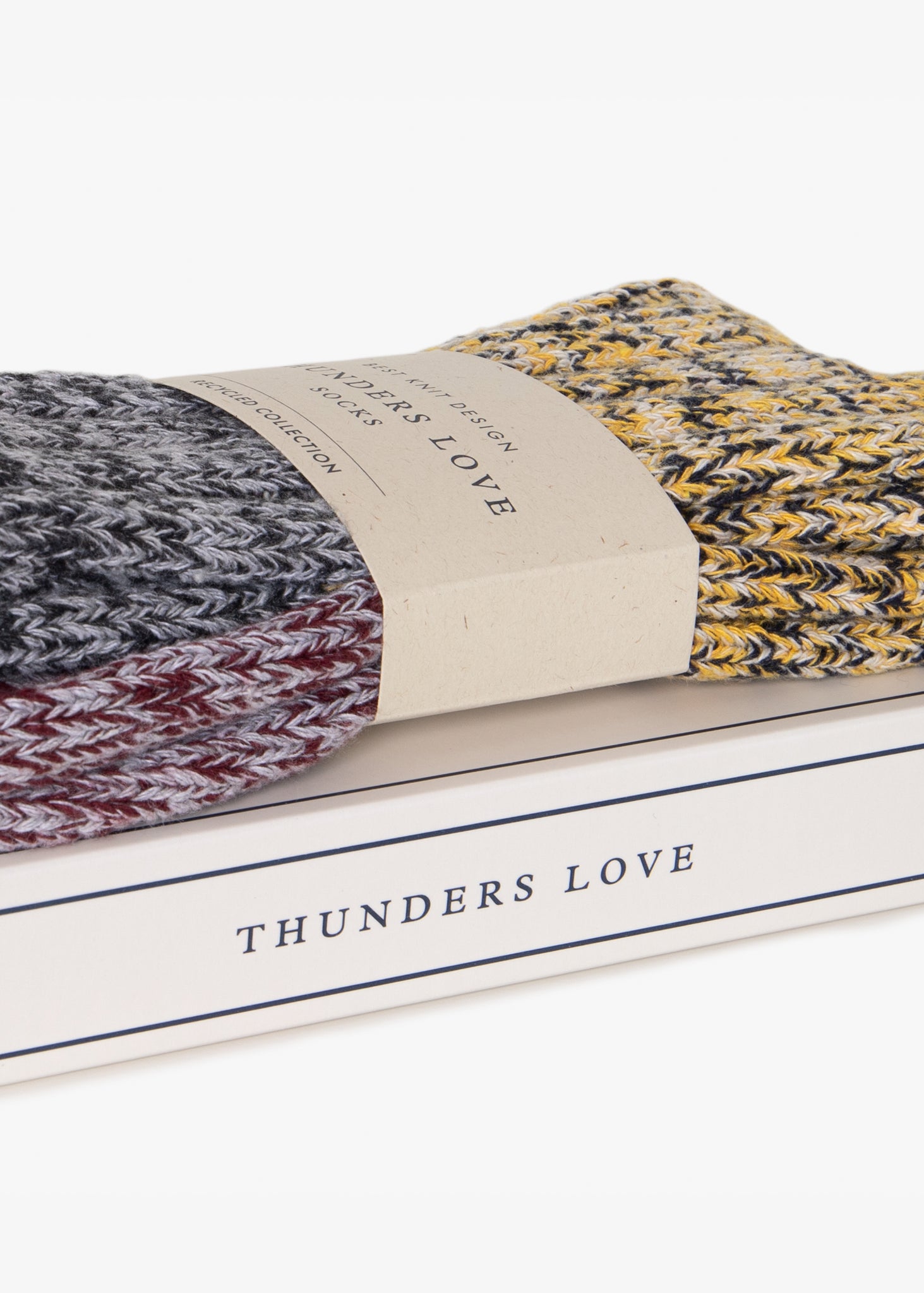 Thunders Love Charlie Black Socks