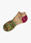 CHARLIE COLLECTION Ankle Red & Yellow Socks