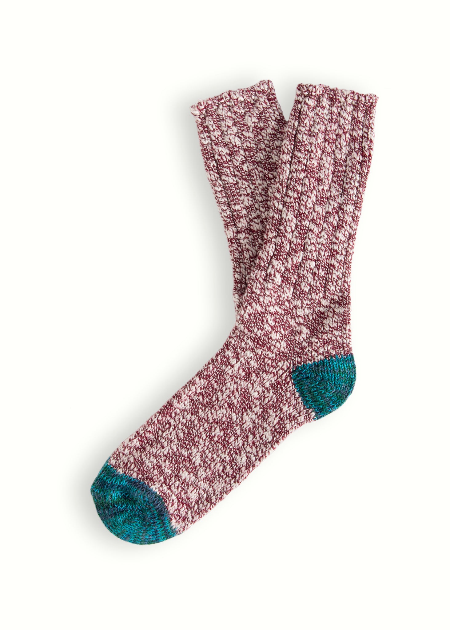 Thunders Love Flamme Burgundy Socks