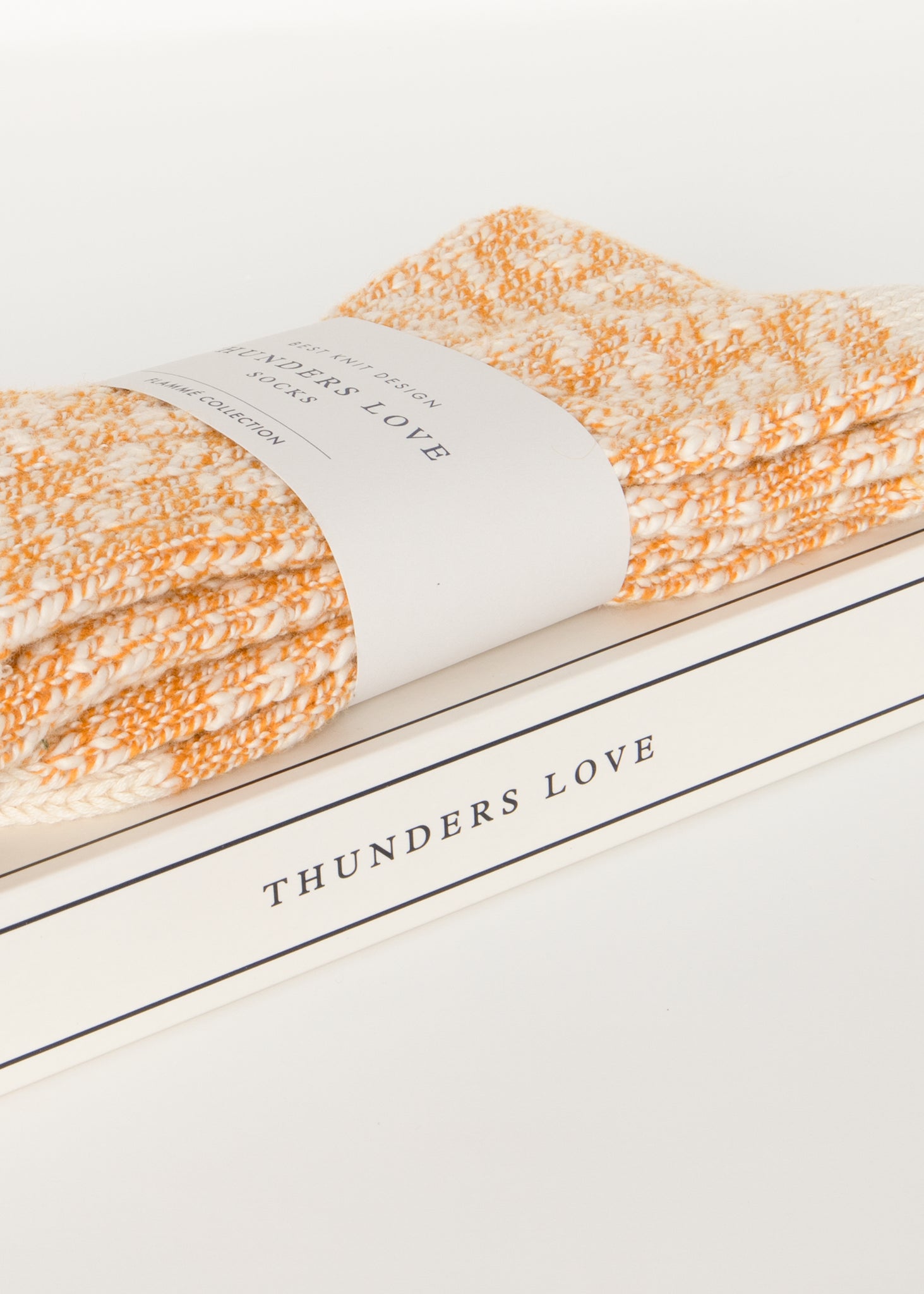 Thunders Love Flamme Douglas Mustard Socks