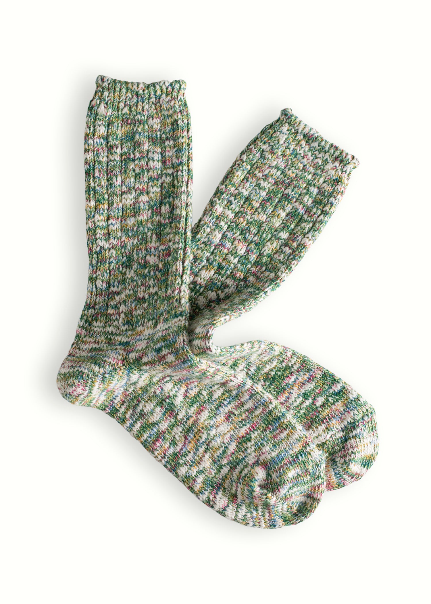 Thunders Love Flamme Glint Light Green Socks