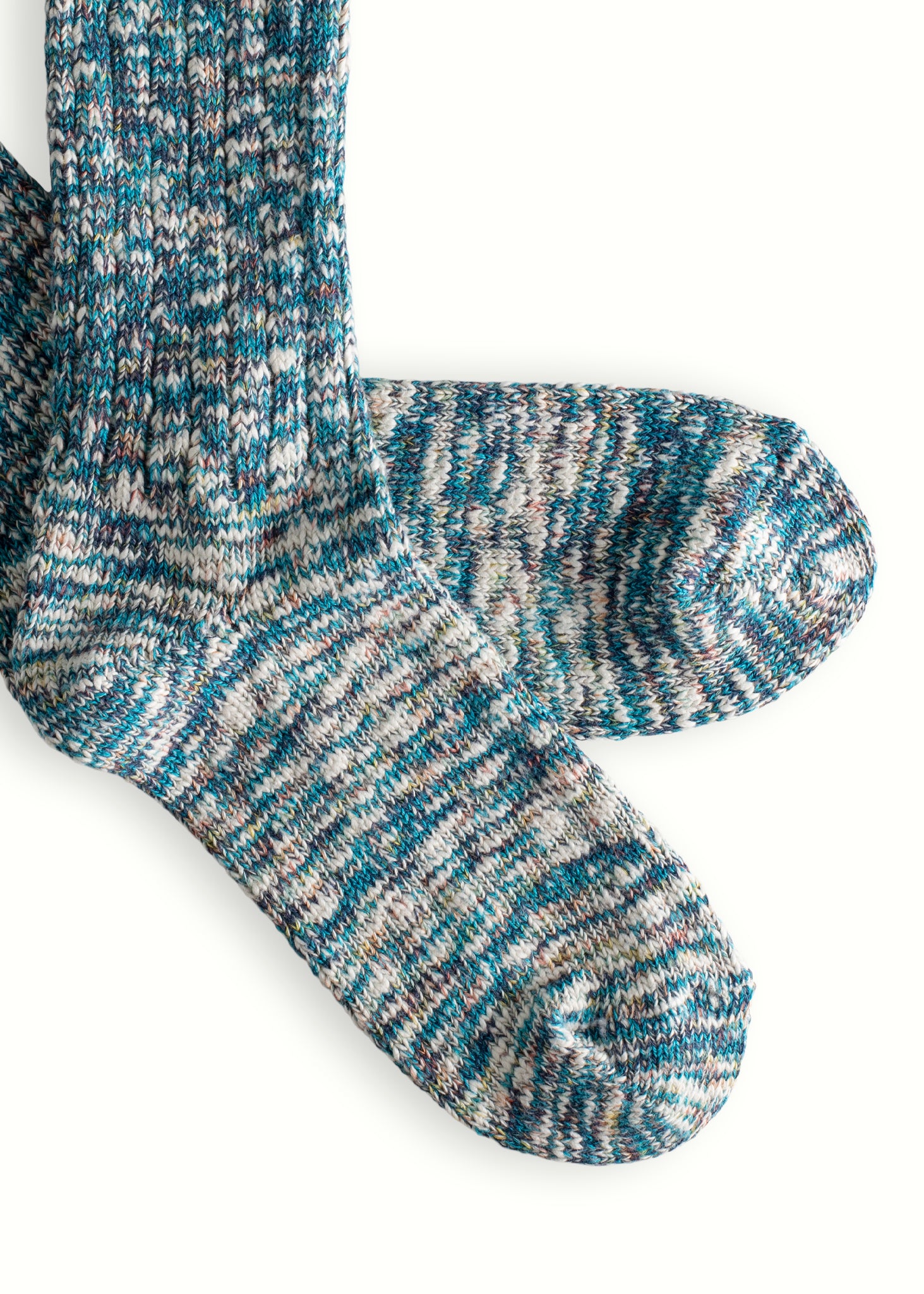 Thunders Love Flamme Glint Turquoise Socks