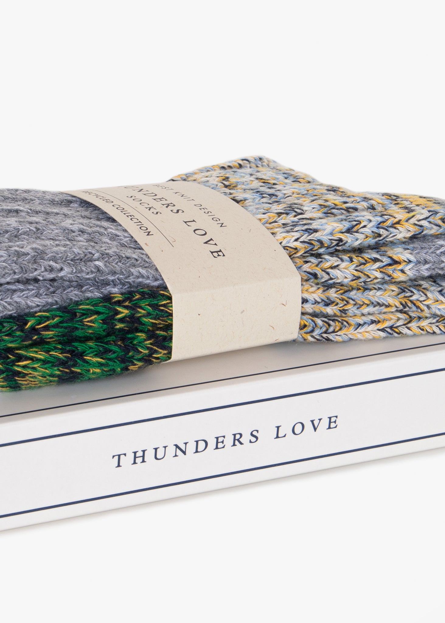 Thunders Love Helen Grey Socks
