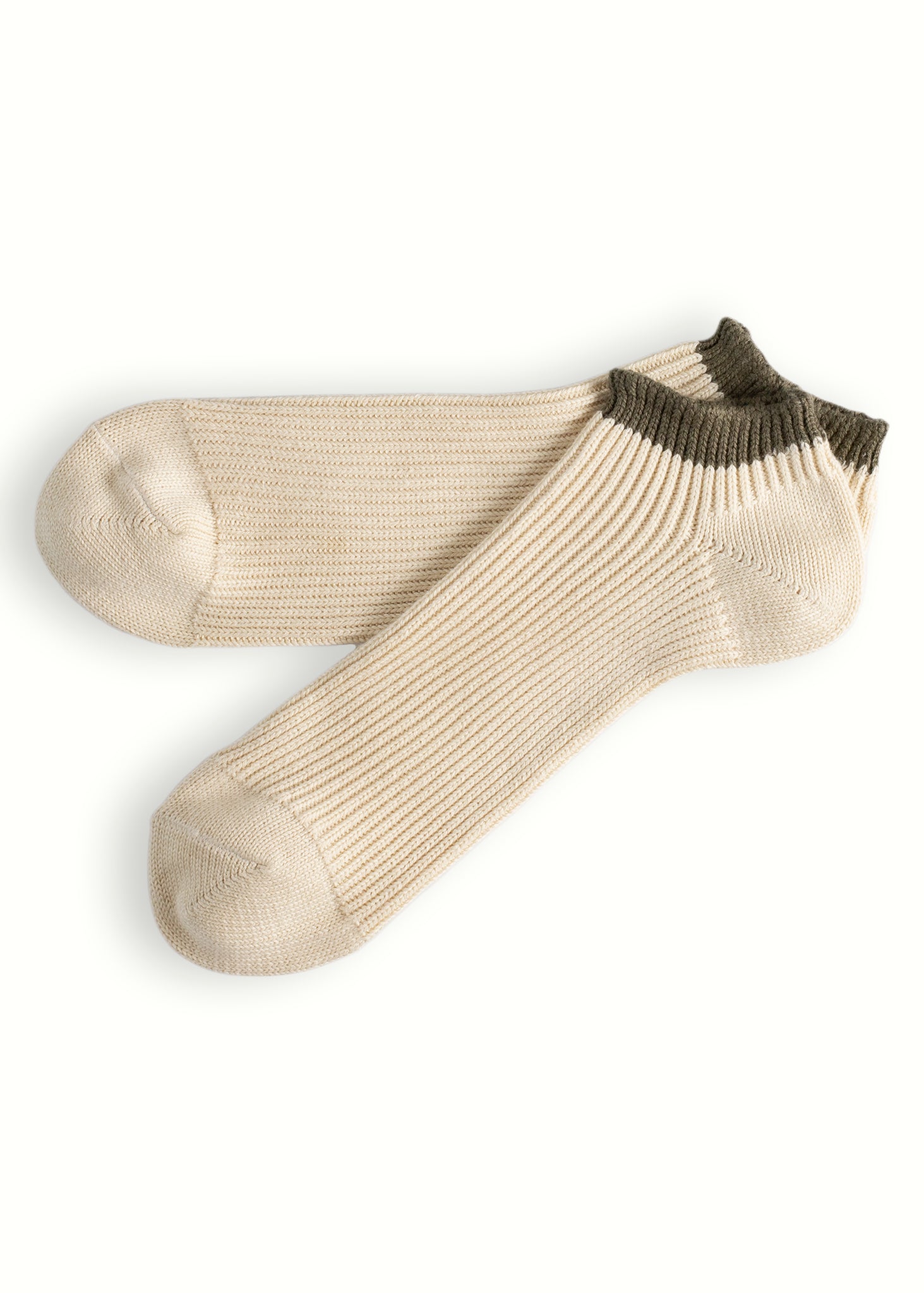 Thunders Love Link Ankle Raw White Socks