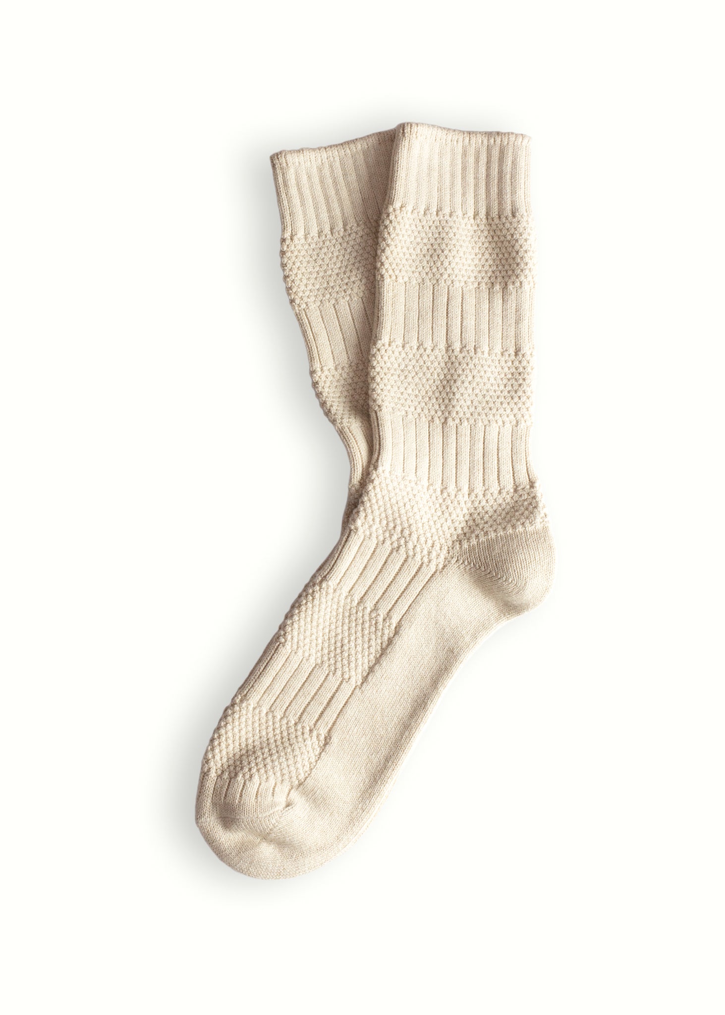 Thunders Love Link Canale Raw White Socks