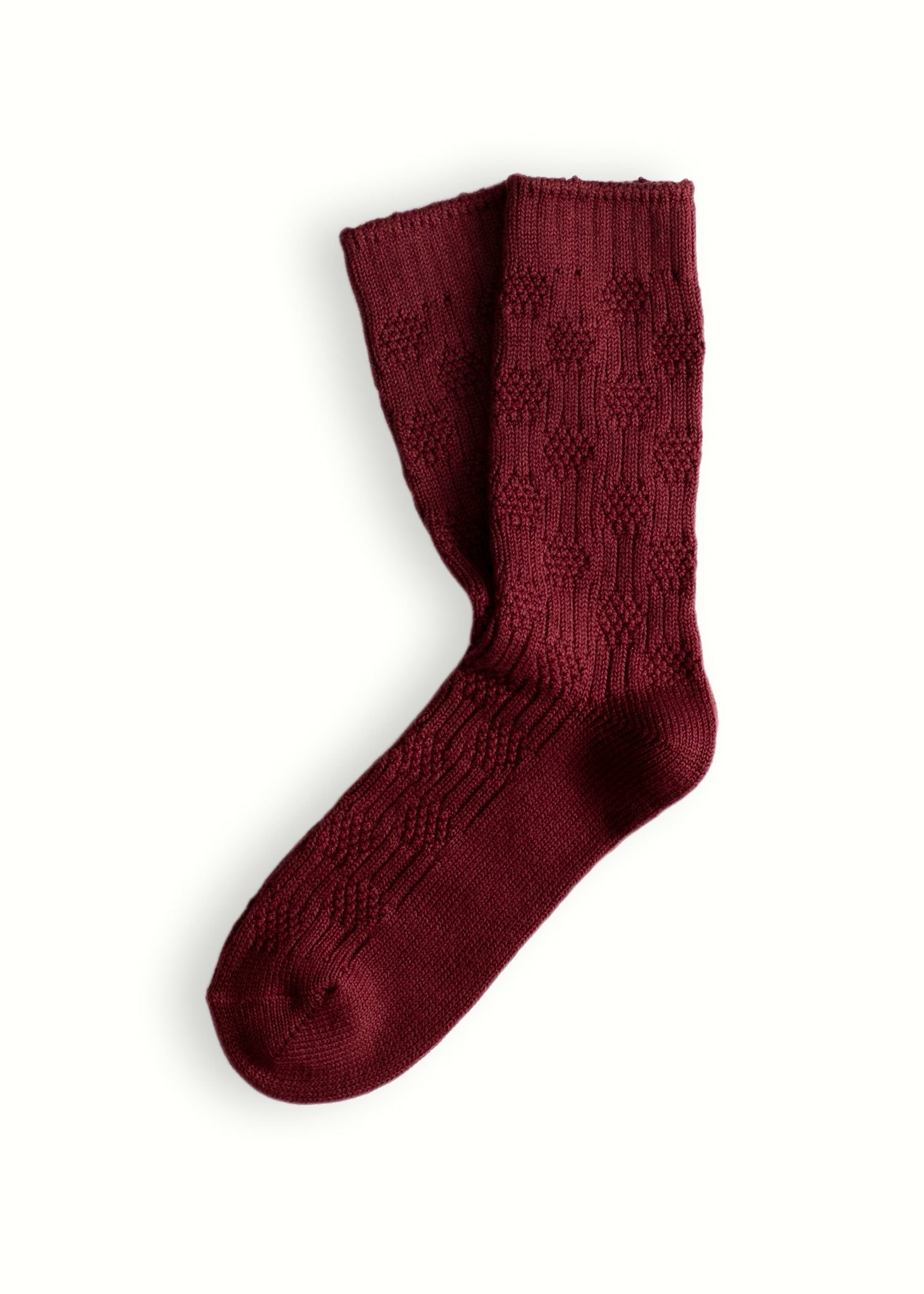 Thunders Love Link Duo Burgundy Socks