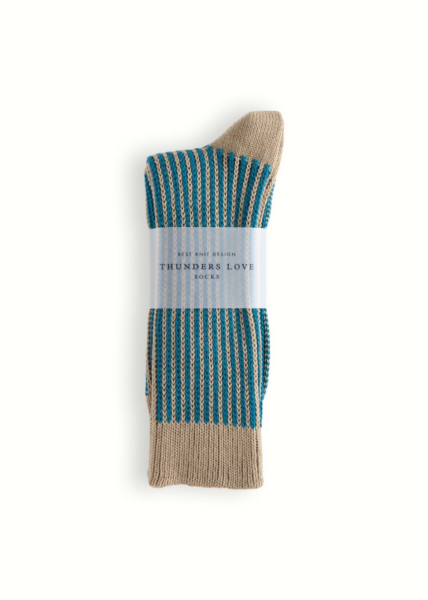 Thunders Love Link Vertical Blue Socks