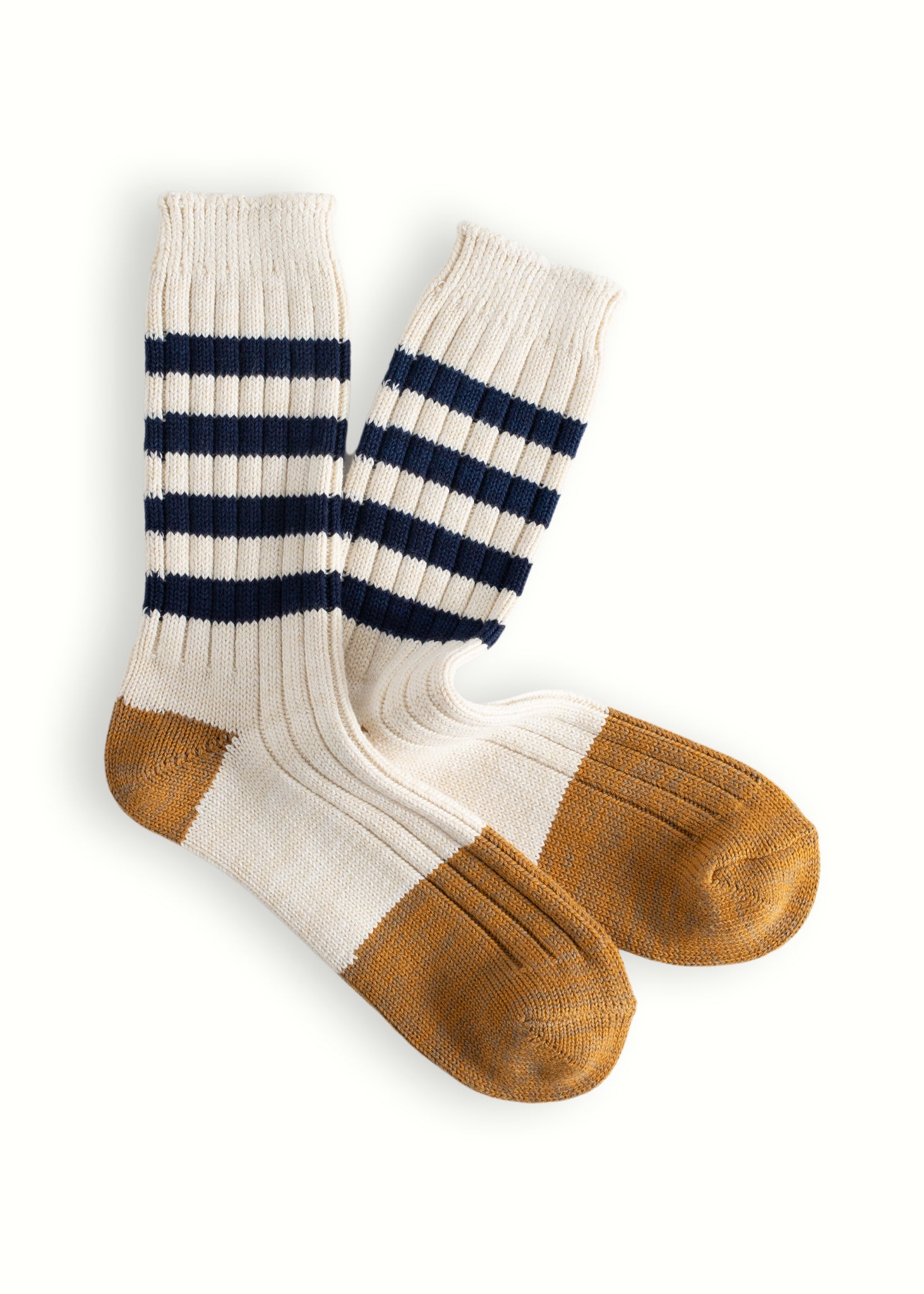 Thunders Love Marine Cotton Striped Navy Socks