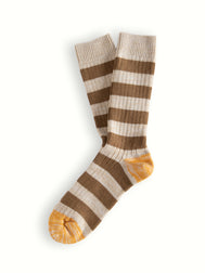 NAUTICAL TURN Greenport Socks