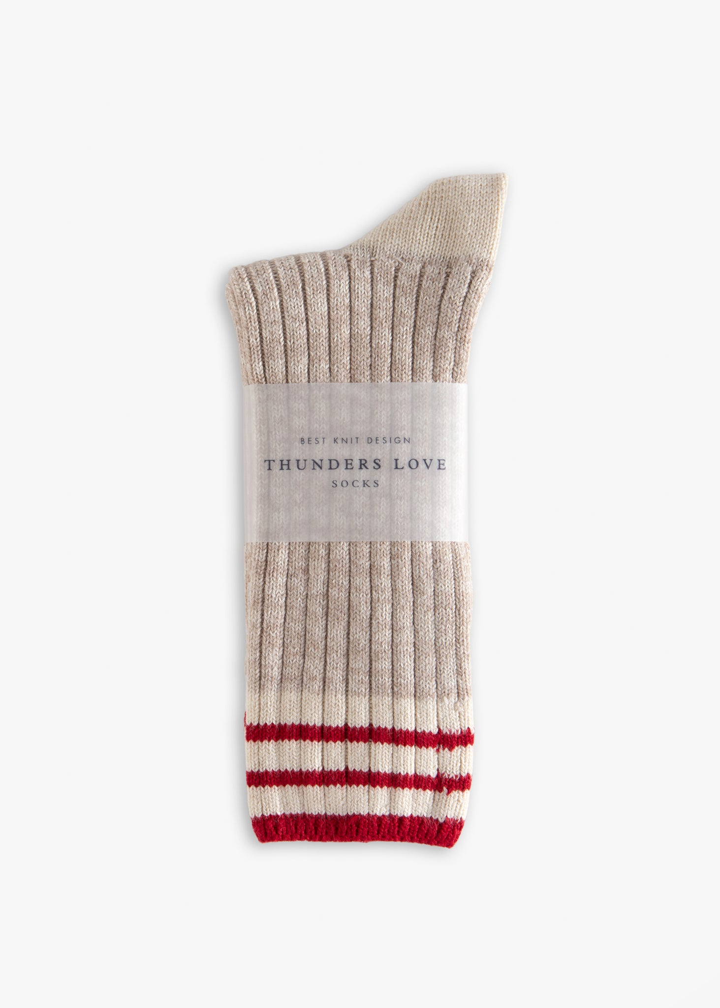 Thunders Love Nautical Oceanside Beige Socks