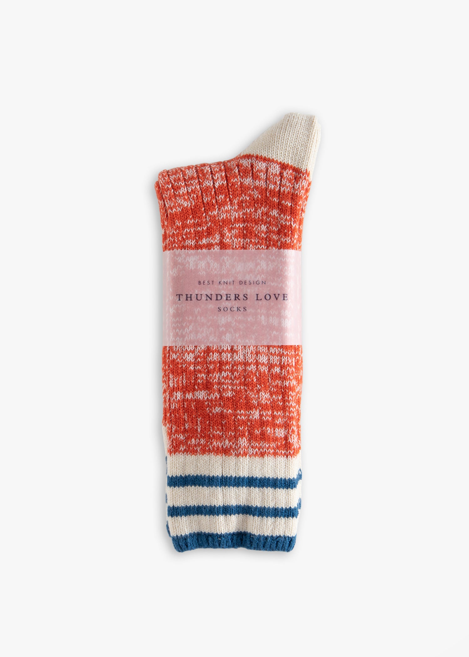 Thunders Love Nautical Oceanside Red Socks