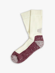 OUTDOOR COLLECTION Burgundy Hiking Socks