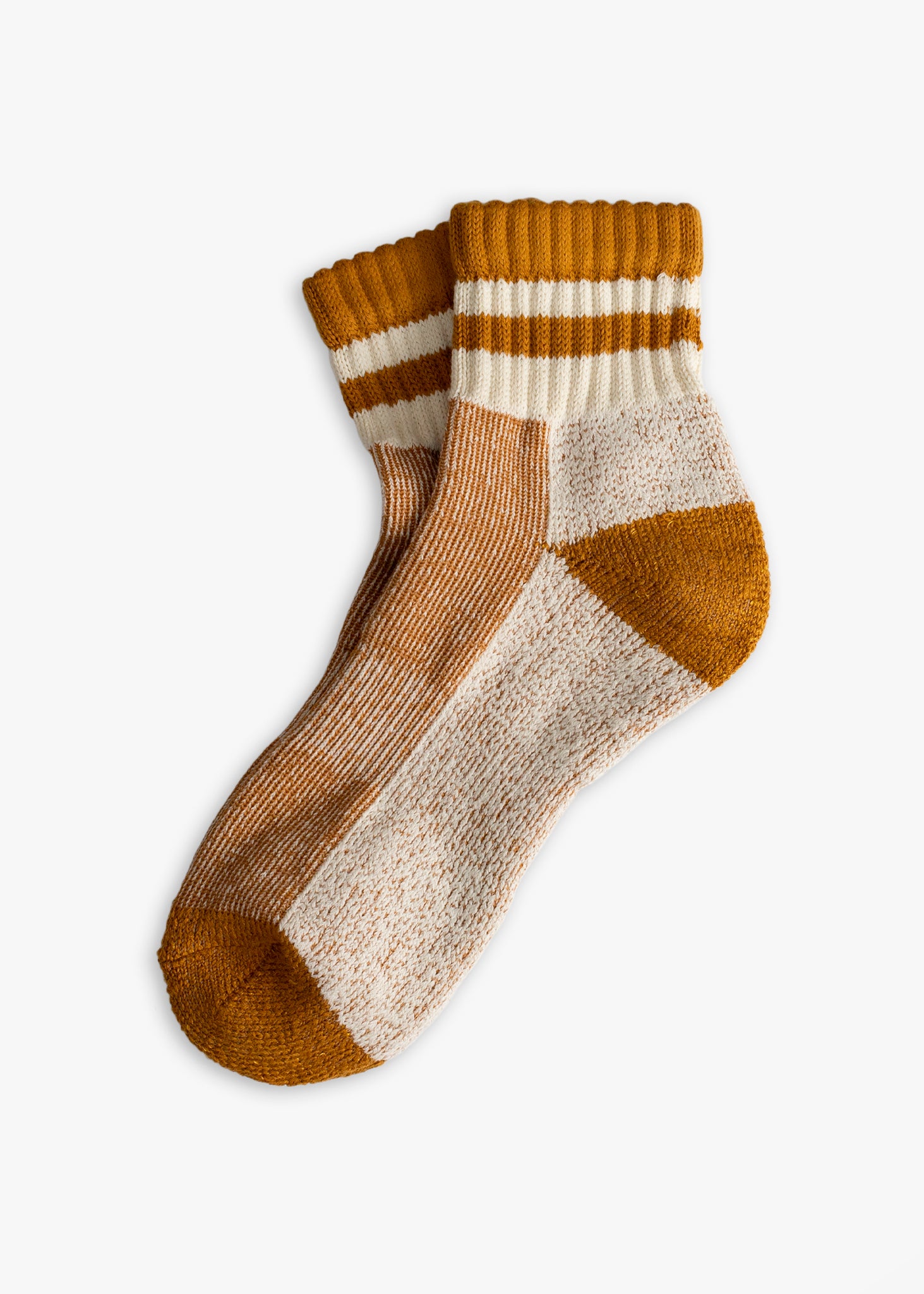 Thunders Love Outdoor Tennis Mustard Socks