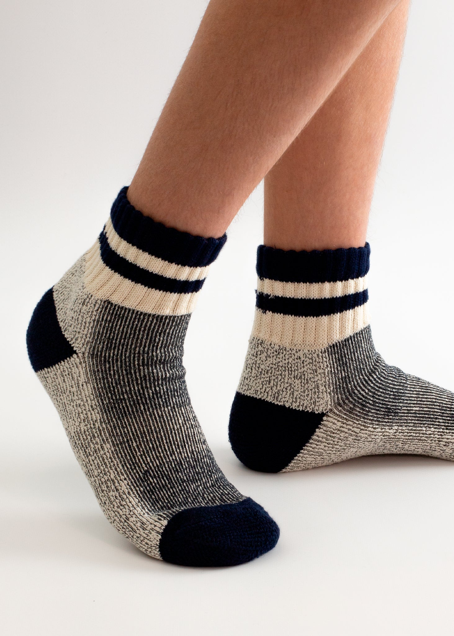 Thunders Love Outdoor Tennis Navy Socks