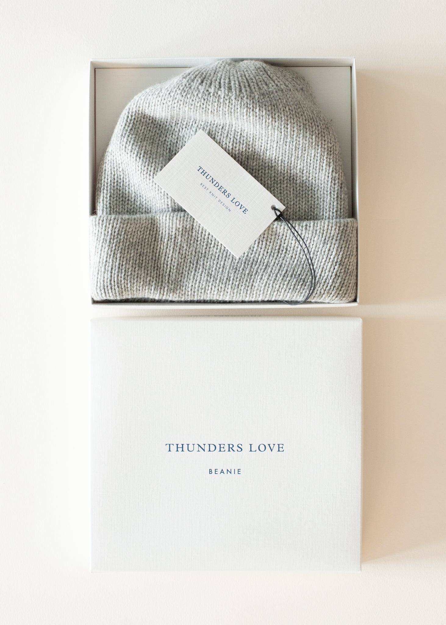 Thunders Love Beanie Light Grey