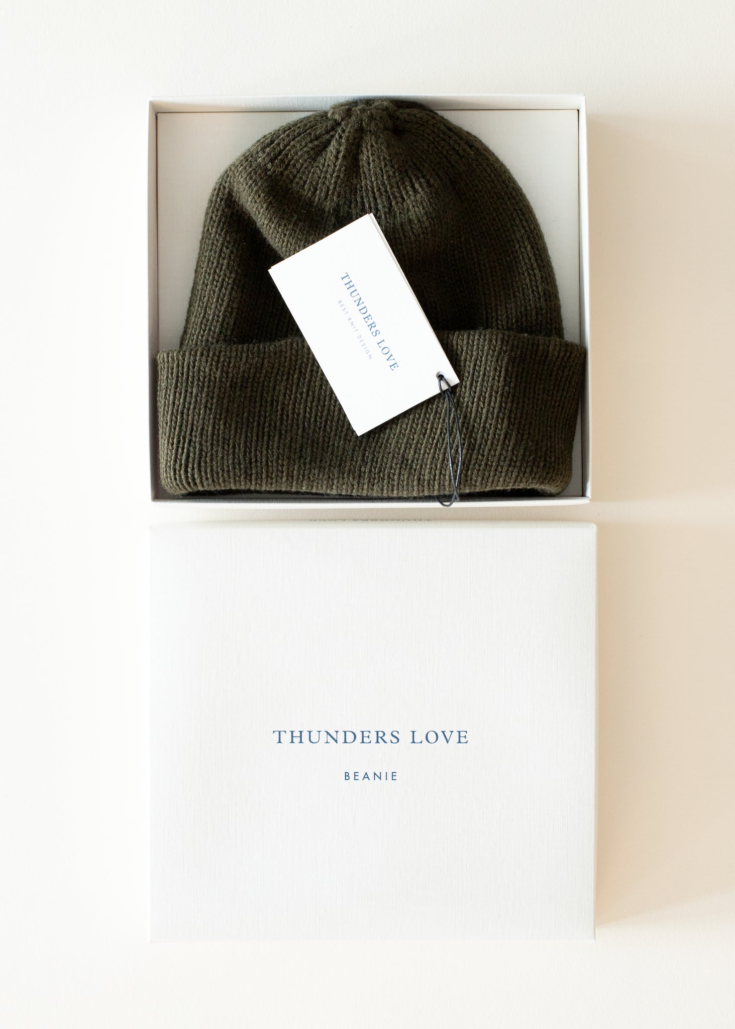 Thunders Love Beanie Olive Green