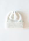WOOL COLLECTION Solid White Beanie