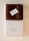 WOOL COLLECTION Solid Brown Scarf