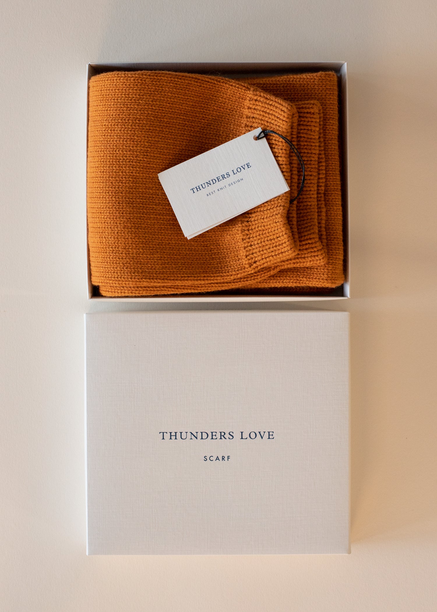 Thunders Love Scarf Soft Orange