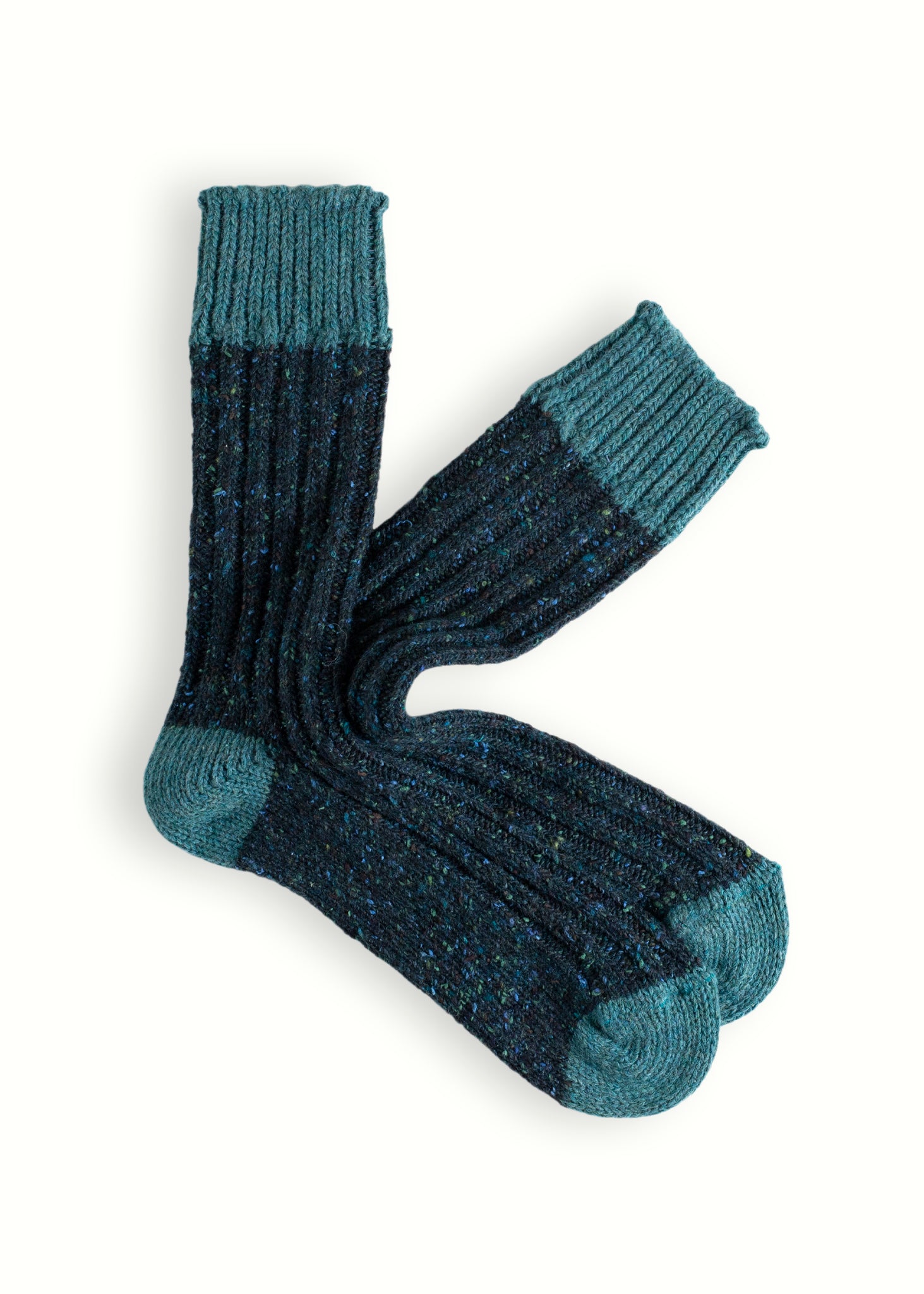 Thunders Love Sprinkle Wool Navy Socks