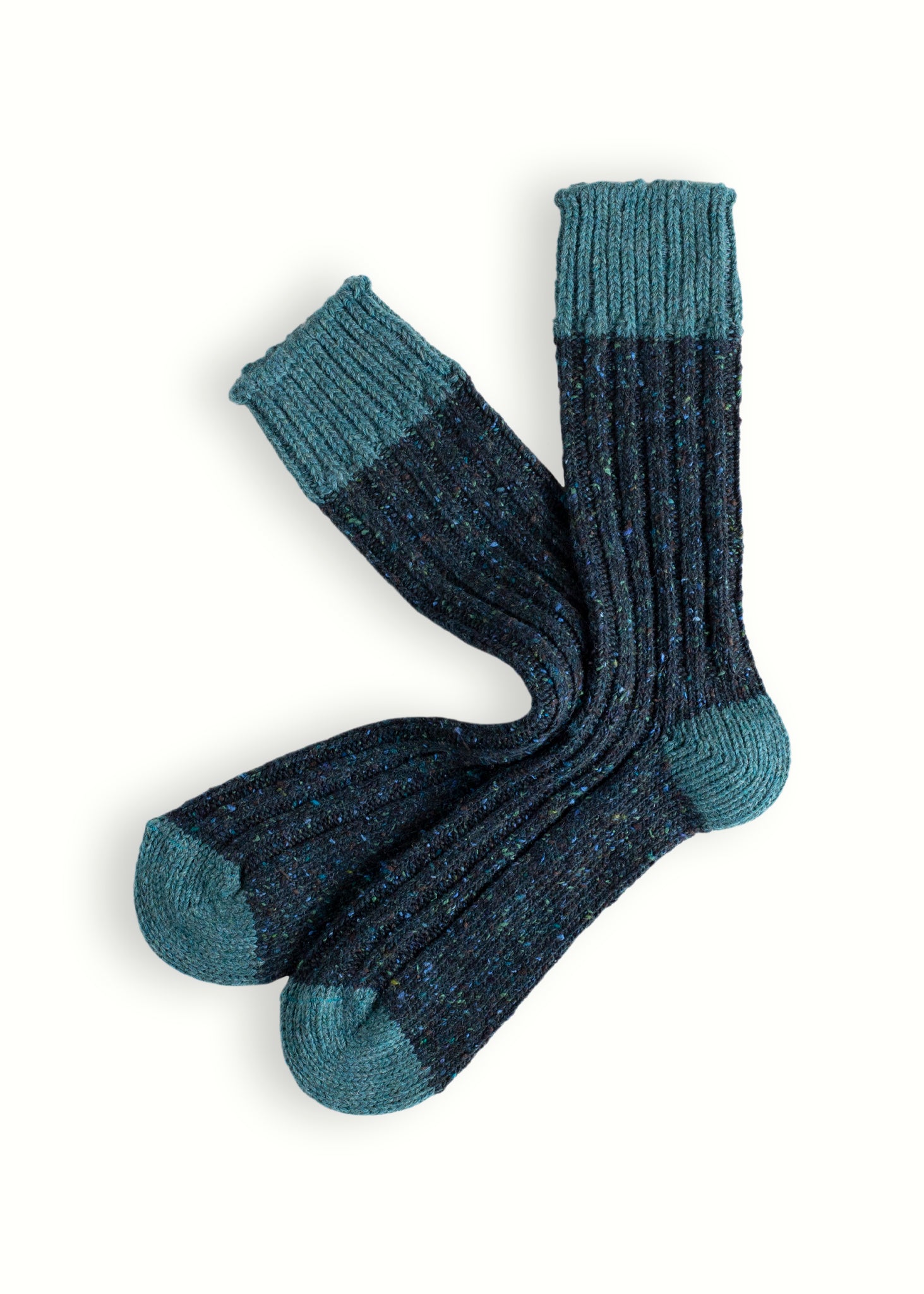 Thunders Love Sprinkle Wool Navy Socks