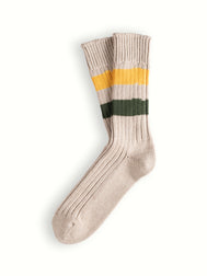 URBAN COLLECTION Striped Sand Socks