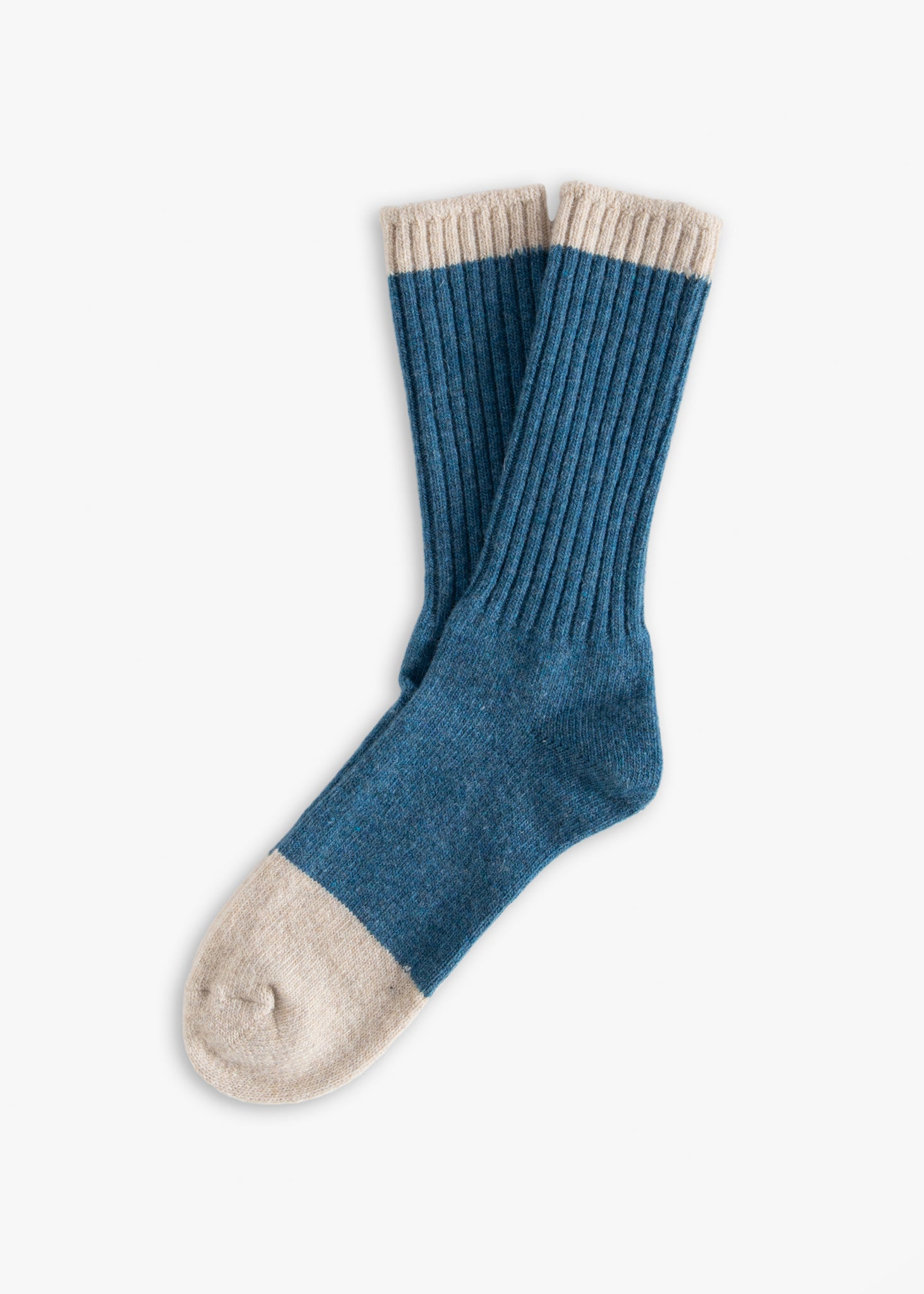 Thunders Love Wool Indigo Blue Socks